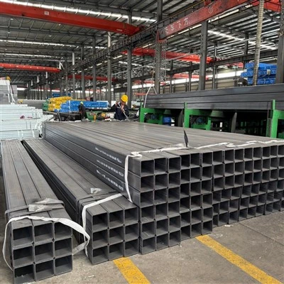 Struktur Bahan Bangunan Gudang Square Black Pipe