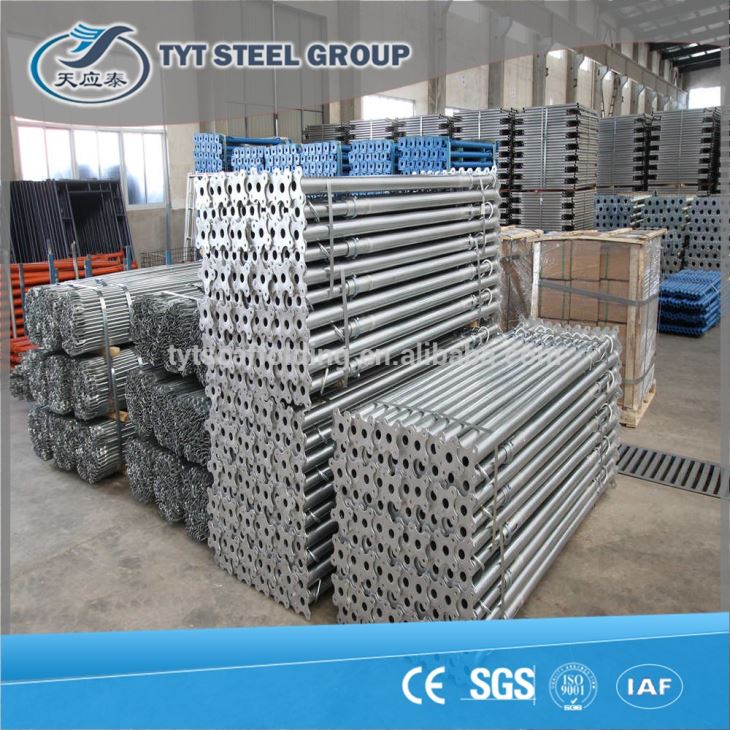 Hot Dip Galvanzied Steel perancah Prop disesuaikan