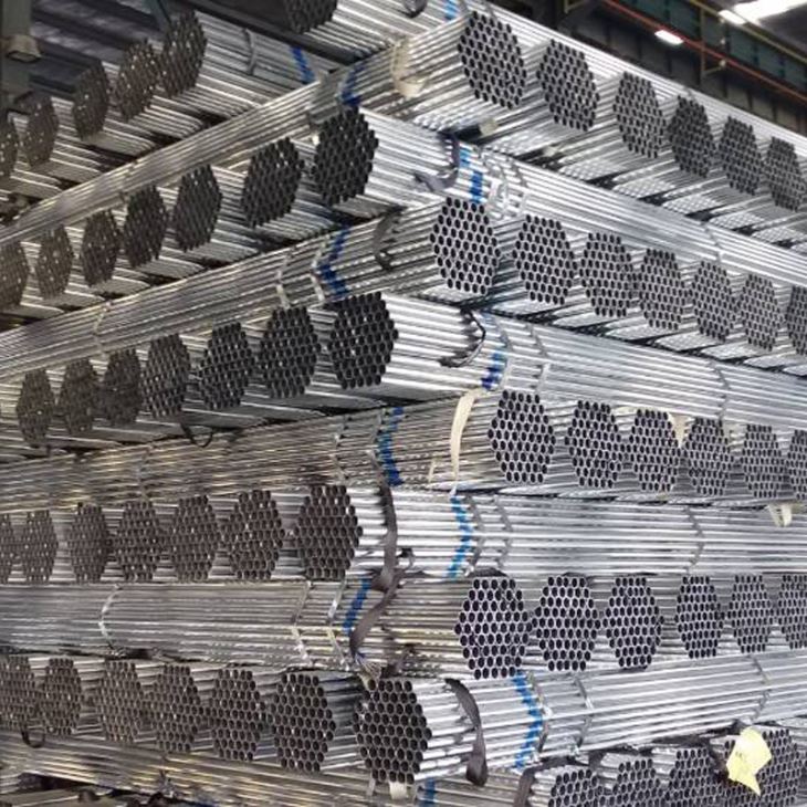 Gi Pipe Class C Spesifikasi 40mm Gi Pipe Bs1387 En10255 Hot Dip Galvanized Steel Pipe