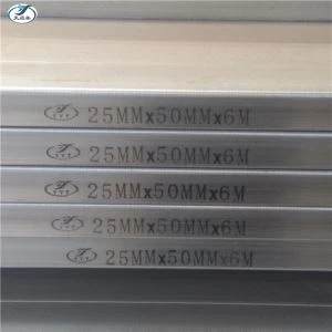 15X15-500X500 Hot mencelupkan Galvanized HDG dilas Steel Square Pipe