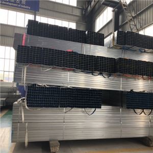 16 * 16mm Pipa Baja Persegi Pra-Galvanis