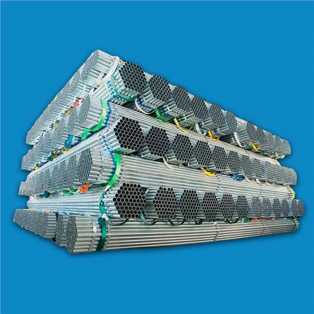 0.7mm GI Tube Bagian Berongga Baja Karbon Rendah Per Lapisan Seng Galvanis