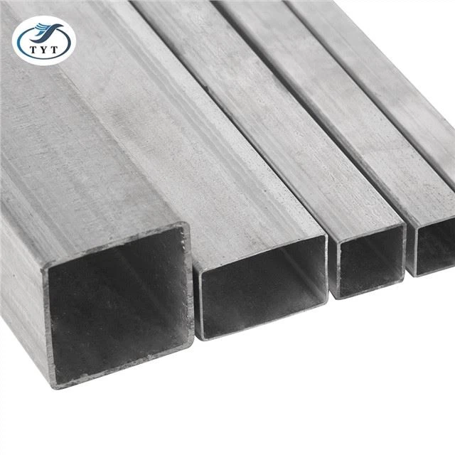 40x40mm 6m Panjang Black Iron Square Tube Steel Pipe Untuk Konstruksi