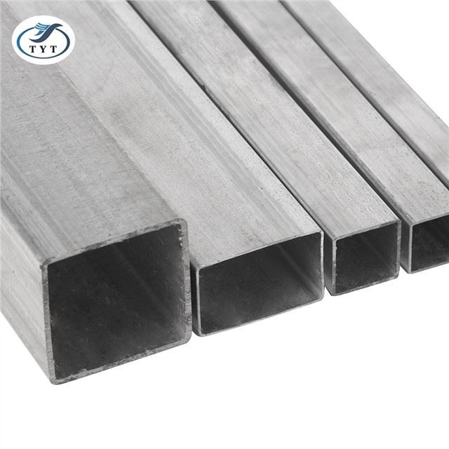 Tabung Persegi Galvanis Persegi Bagian Berongga Hot Dip Galvanized Tube