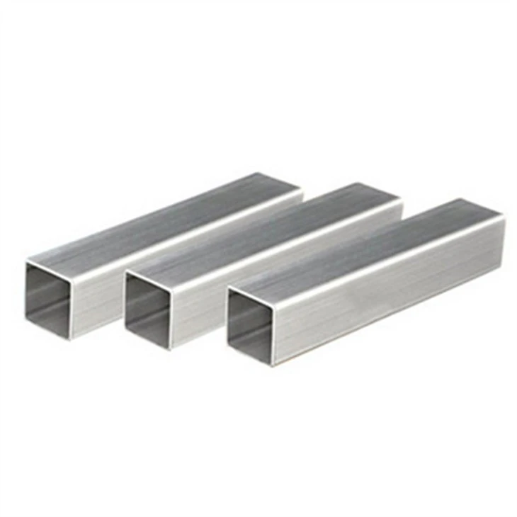 40x40mm 6m Panjang Pra Galvanis Besi Square Tube Steel Pipe Untuk Konstruksi